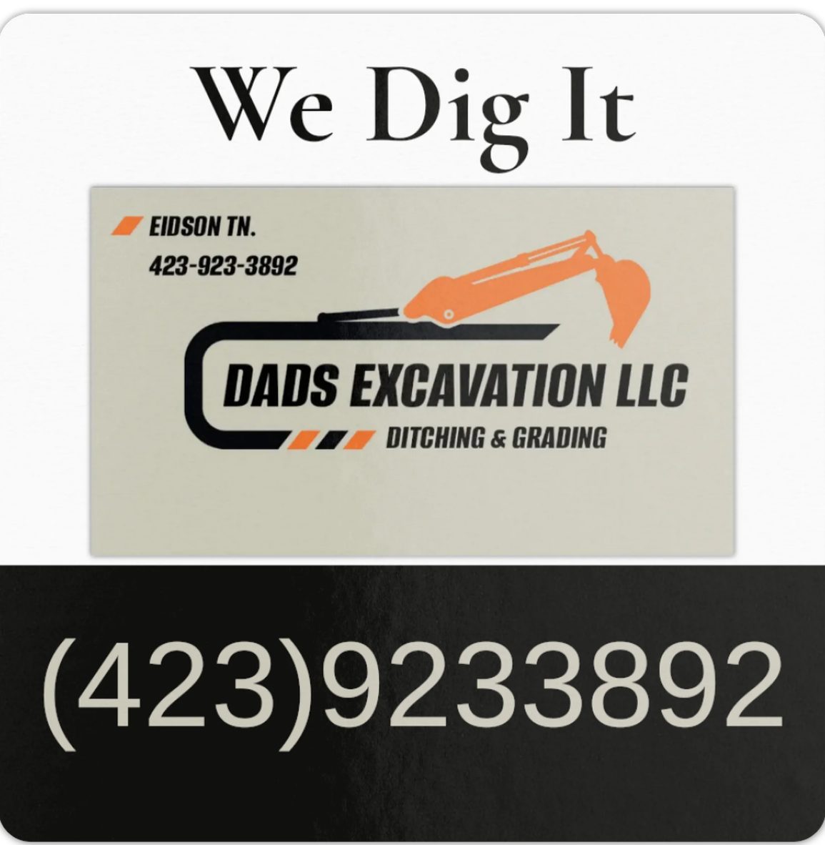 Dads Excavations logo