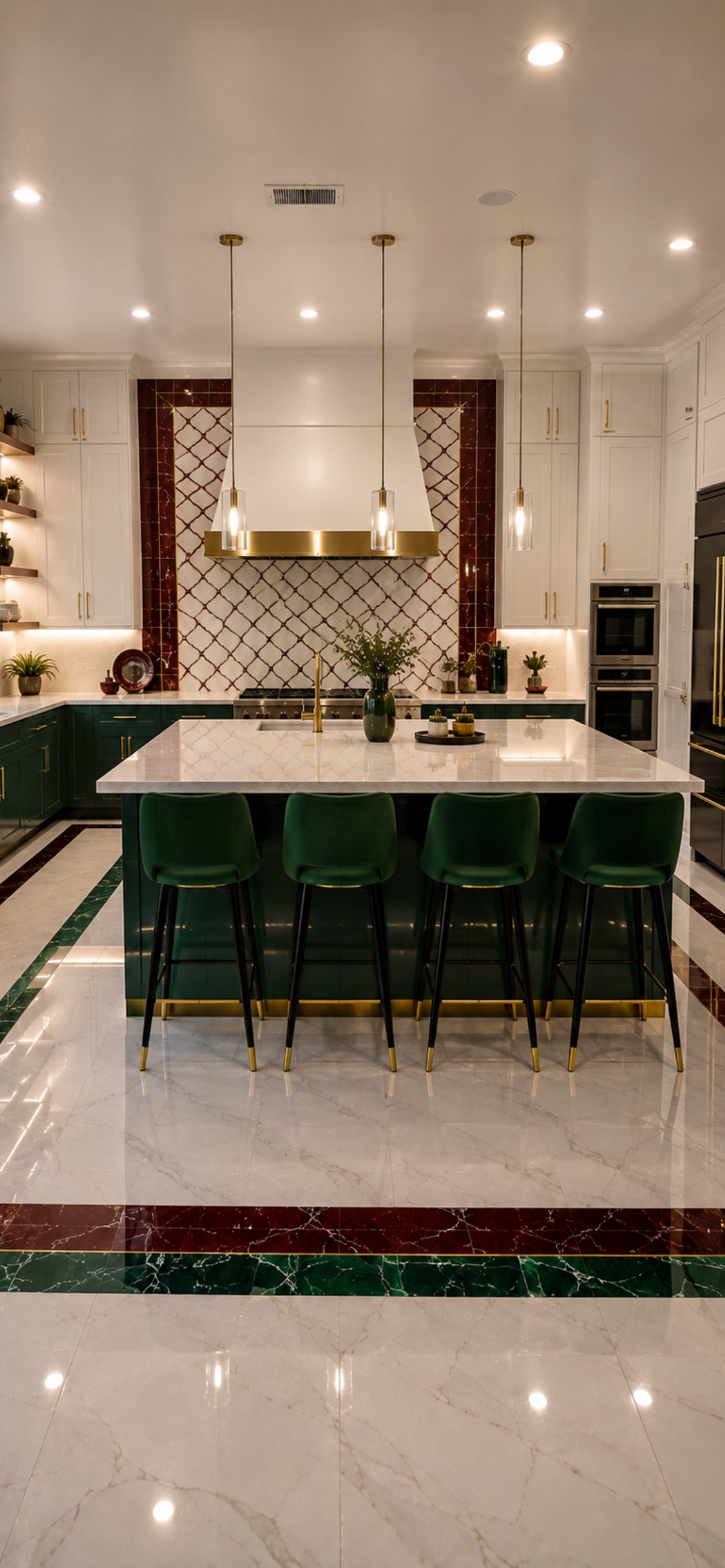 Tile flooring